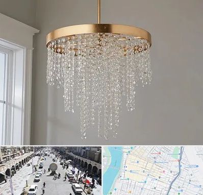 لوستر کریستالی در نادری اهواز