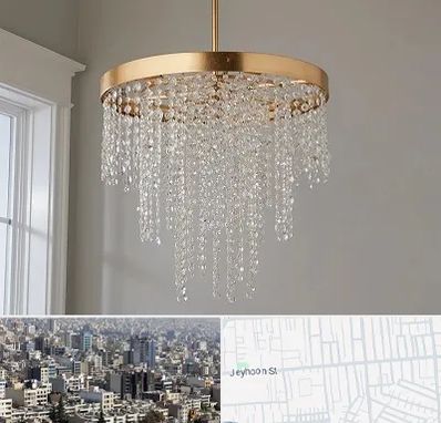 لوستر کریستالی در جیحون