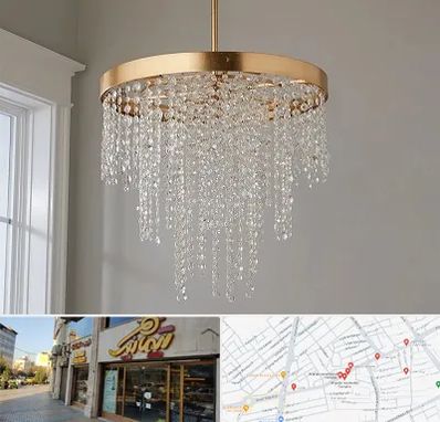 لوستر کریستالی در عطاران قم