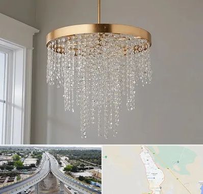 لوستر کریستالی در اندیمشک