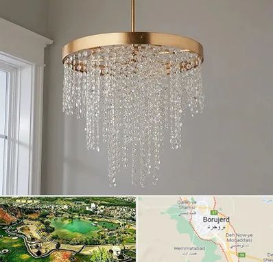لوستر کریستالی در بروجرد