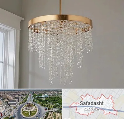 لوستر کریستالی در صفادشت
