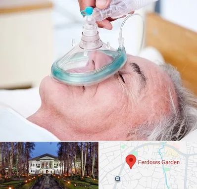 کرایه کپسول اکسیژن در باغ فردوس