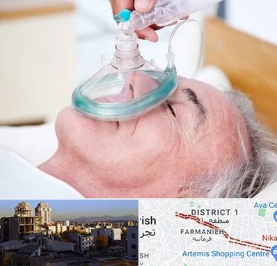 کرایه کپسول اکسیژن در فرمانیه 