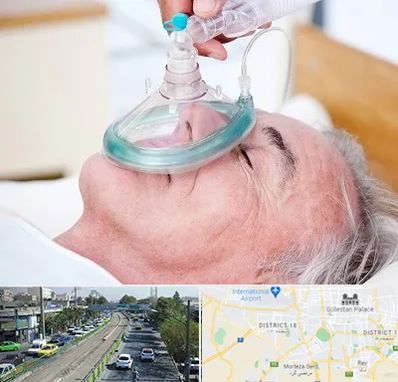 کرایه کپسول اکسیژن در جنوب تهران 