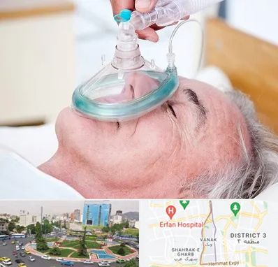 کرایه کپسول اکسیژن در ونک 