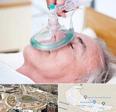 کرایه کپسول اکسیژن در پرند