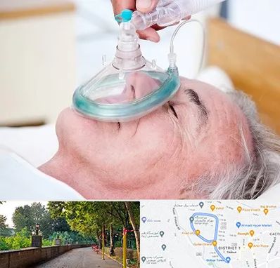 کرایه کپسول اکسیژن در فلکه گاز رشت