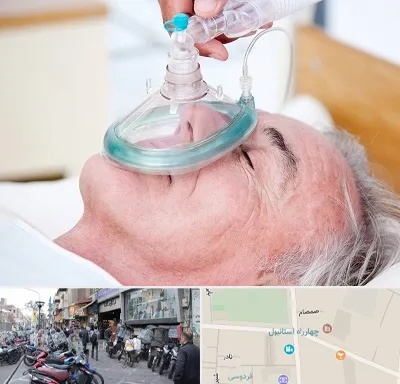 کرایه کپسول اکسیژن در چهارراه استانبول