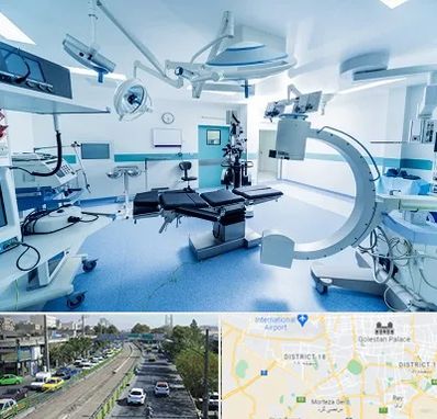 تجهیزات بیمارستانی در جنوب تهران 