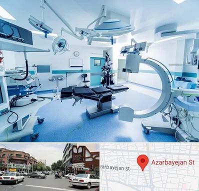 تجهیزات بیمارستانی در خیابان آذربایجان