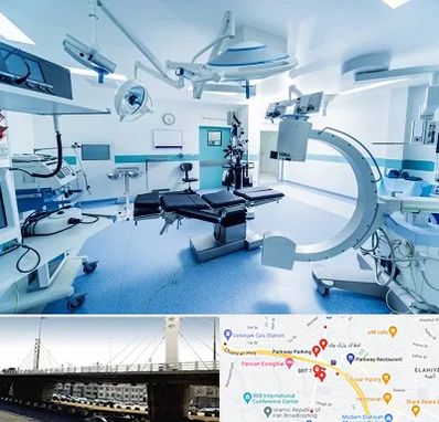 تجهیزات بیمارستانی در پارک وی 