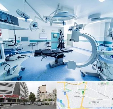 تجهیزات بیمارستانی در بلوار فردوس 