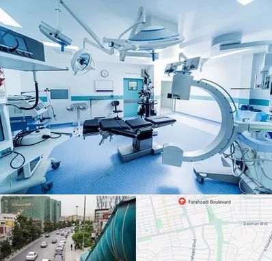 تجهیزات بیمارستانی در بلوار فرحزادی