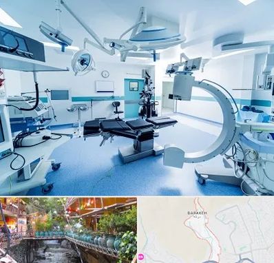 تجهیزات بیمارستانی در درکه