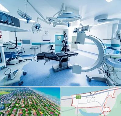 تجهیزات بیمارستانی در نور