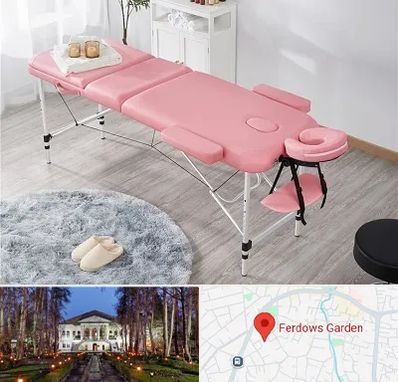 نمایندگی تخت ماساژ در باغ فردوس