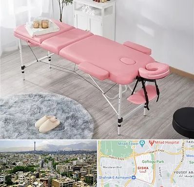 نمایندگی تخت ماساژ در گیشا 