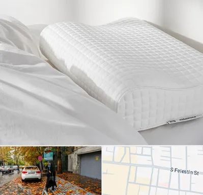 فروش بالش طبی در خیابان فلسطین