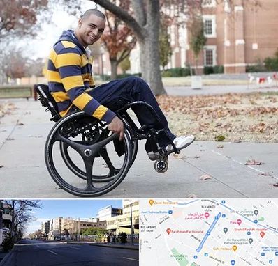 فروش ویلچر در خیابان ملاصدرا شیراز