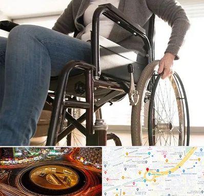 کرایه ویلچر در میدان ولیعصر 