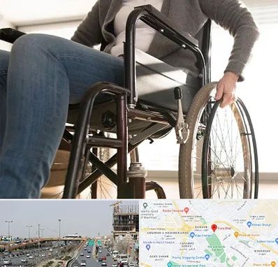 کرایه ویلچر در بلوار توس مشهد 