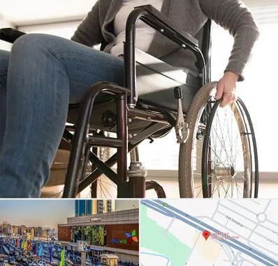 کرایه ویلچر در لاله پارک تبریز