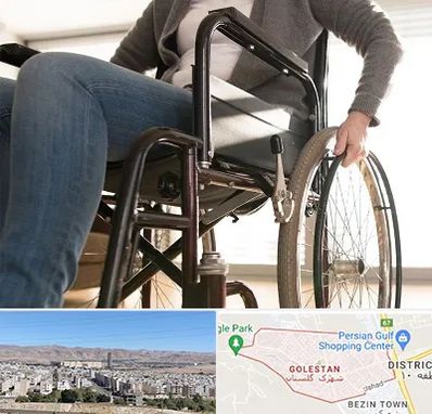 کرایه ویلچر در شهرک گلستان شیراز