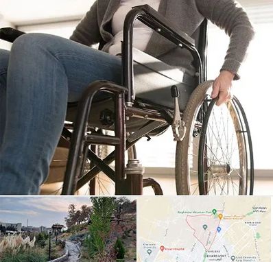 کرایه ویلچر در باغستان کرج