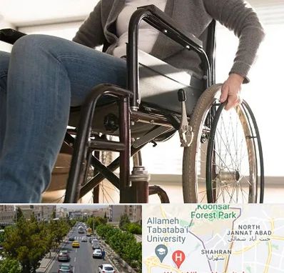 کرایه ویلچر در شهران 