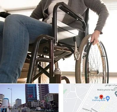 کرایه ویلچر در چهارراه طالقانی کرج