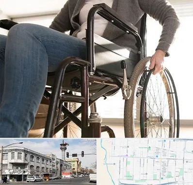 کرایه ویلچر در 17شهریور