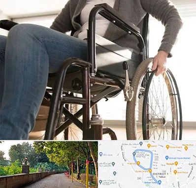 کرایه ویلچر در فلکه گاز رشت