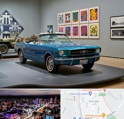 نمایشگاه اتومبیل در گلسار رشت