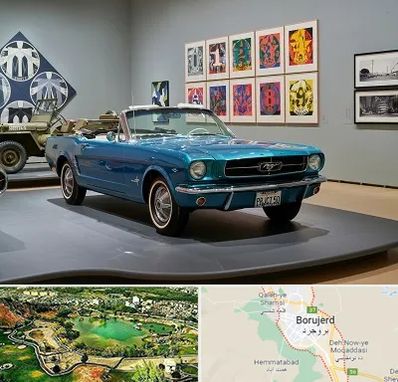 نمایشگاه اتومبیل در بروجرد