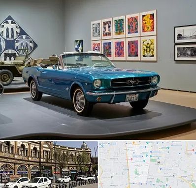 نمایشگاه اتومبیل در منطقه 11 تهران