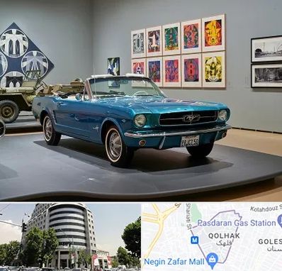 نمایشگاه اتومبیل در قلهک