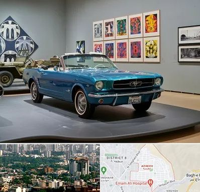 نمایشگاه اتومبیل در عظیمیه کرج