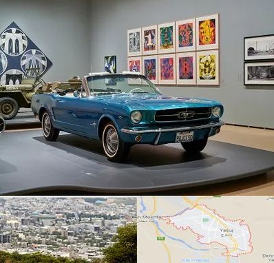 نمایشگاه اتومبیل در یاسوج