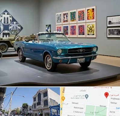 نمایشگاه اتومبیل در افسریه