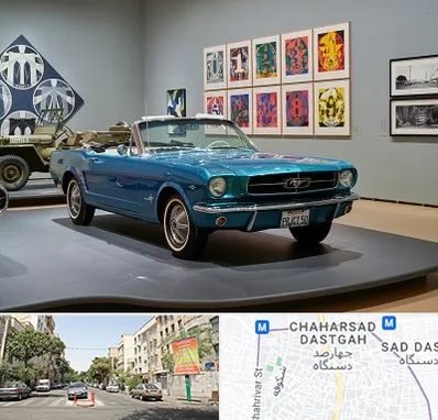 نمایشگاه اتومبیل در چهارصد دستگاه