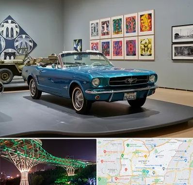 نمایشگاه اتومبیل در منطقه 3 تهران