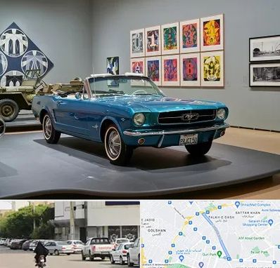 نمایشگاه اتومبیل در قدوسی شرقی شیراز