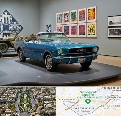 نمایشگاه اتومبیل در نارمک