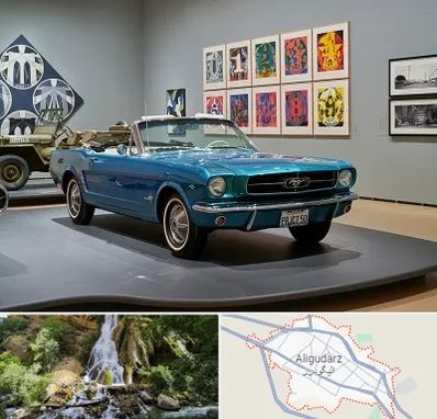 نمایشگاه اتومبیل در الیگودرز