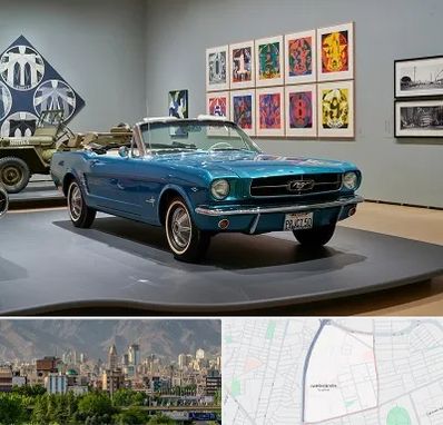 نمایشگاه اتومبیل در جمشیدیه