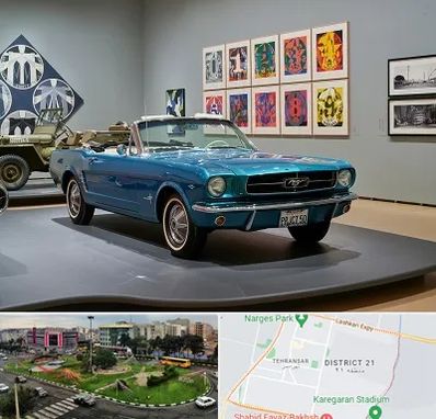 نمایشگاه اتومبیل در تهرانسر