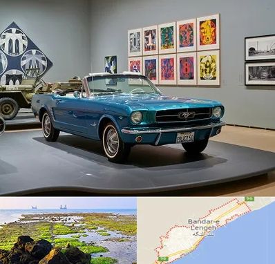 نمایشگاه اتومبیل در بندرلنگه