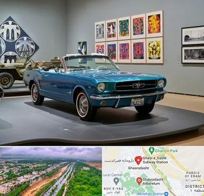 نمایشگاه اتومبیل در قصرالدشت شیراز