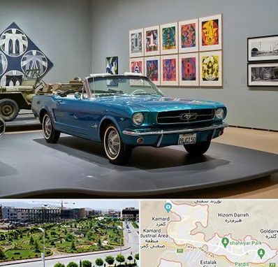 نمایشگاه اتومبیل در پردیس